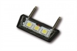 256-013 KOSO Mini LED-Nummernschildbeleuchtung, schwarz, E-geprüft.